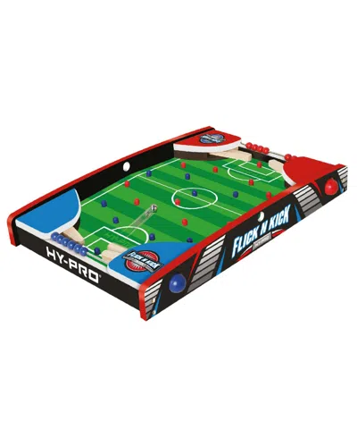 Asmodee North America, Inc. Hy-pro Flick N Kick Table Pinball Game Toy, 3 Piece In Multi