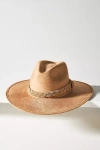 Asn Hats Suede Margot Rancher In Brown