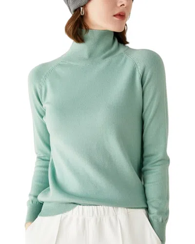 Asne Wool-blend Sweater In Green
