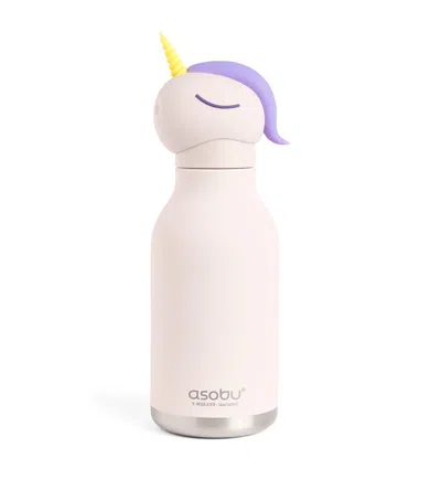Asobu Bestie Unicorn Water Bottle In Pink