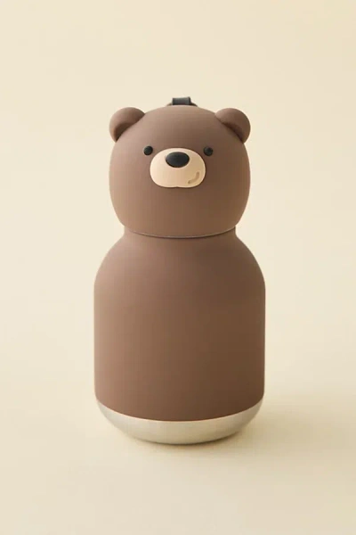 Asobu Mini Bestie 7 oz Water Bottle In Brown Bear At Urban Outfitters