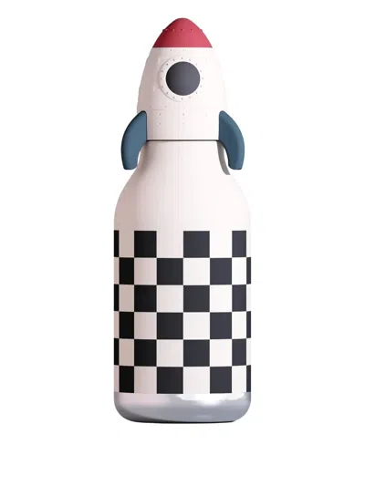 Asobu Rocketship Bestie Bottle (20cm X 8cm) In White