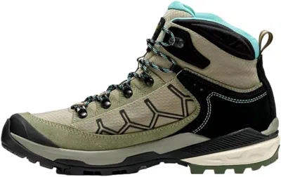 Asolo Women's Falcon Evo Gv Boots In Dry Weed/aqua Green In Multi