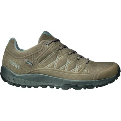Asolo Women's Grid Gv Leather Hiking Shoes In Wool In Green