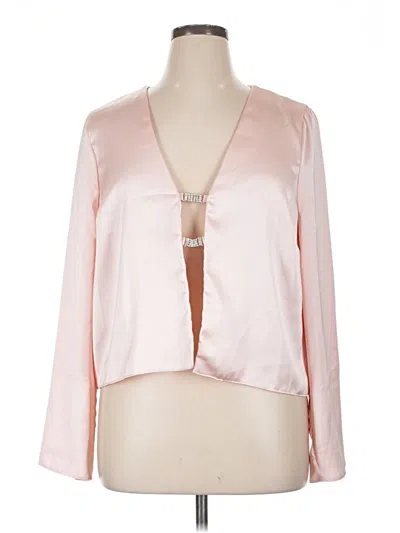Pre-owned Asos Design 3/4 Sleeve Blouse In Pink