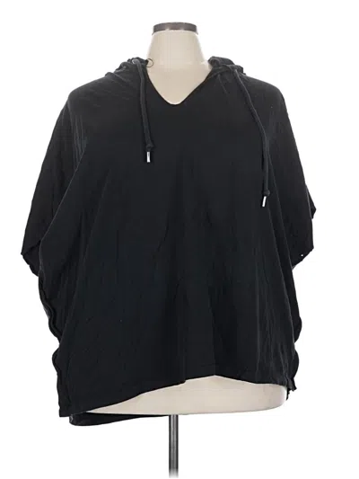 Pre-owned Asos Design 3/4 Sleeve T-shirt In Black
