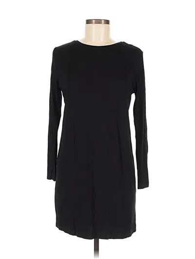Pre-owned Asos Design 3/4 Sleeve T-shirt In Black