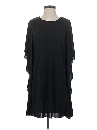 Pre-owned Asos Design 3/4 Sleeve T-shirt In Black