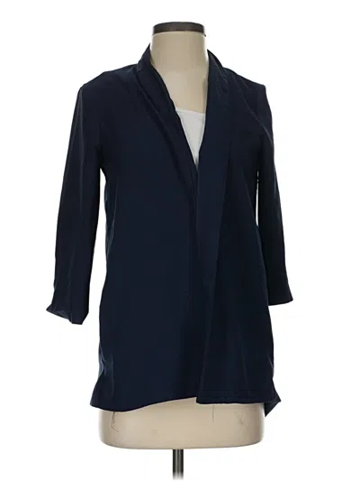 Pre-owned Asos Design 3/4 Sleeve T-shirt In Blue