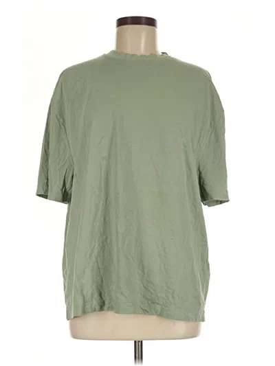 Pre-owned Asos Design 3/4 Sleeve T-shirt In Green