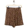 Asos Design Animal Print Flippy Shorts