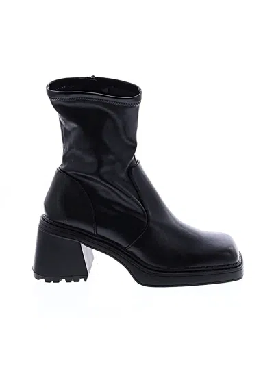 Pre-owned Asos Design Ankle Boots In Black