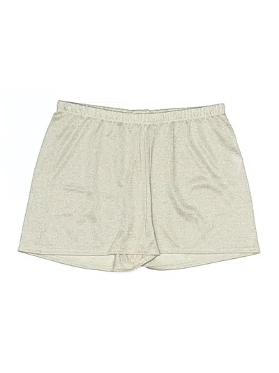 Pre-owned Asos Design Athletic Shorts In Gold