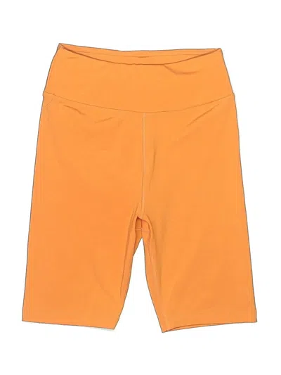 Pre-owned Asos Design Athletic Shorts In Orange