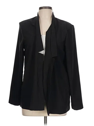 Pre-owned Asos Design Blazer Jacket In Black