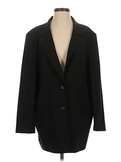 Pre-owned Asos Design Blazer Jacket In Black
