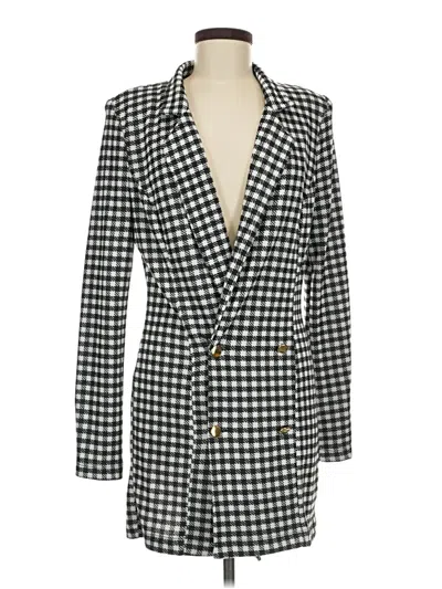 Pre-owned Asos Design Blazer Jacket In Gray