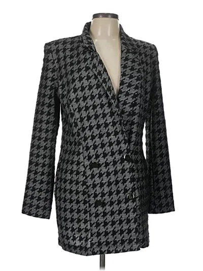 Pre-owned Asos Design Blazer Jacket In Gray