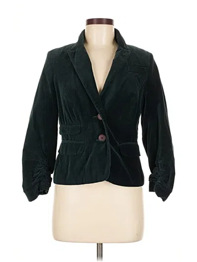 Pre-owned Asos Design Blazer Jacket In Green