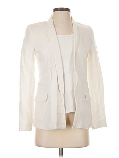 Pre-owned Asos Design Blazer Jacket In Ivory