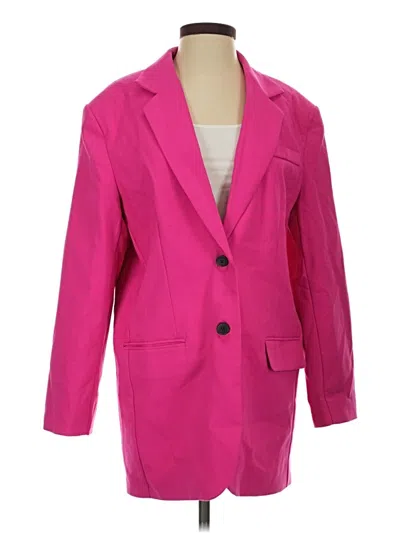 Pre-owned Asos Design Blazer Jacket In Pink
