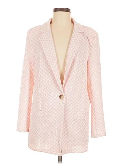 Pre-owned Asos Design Blazer Jacket In Pink