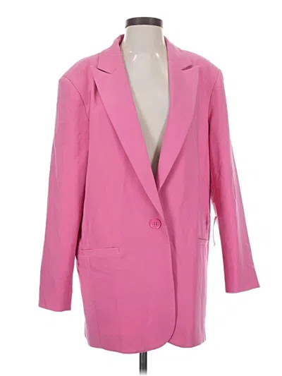 Pre-owned Asos Design Blazer Jacket In Pink