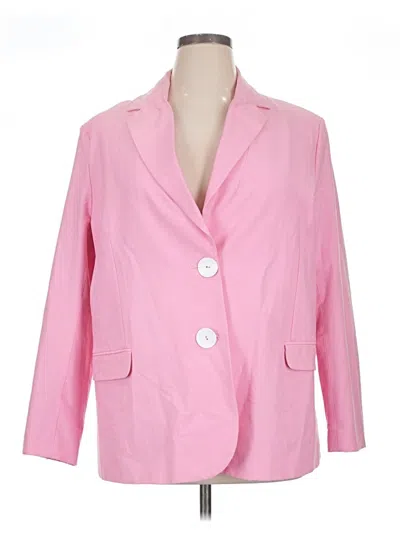 Pre-owned Asos Design Blazer Jacket In Pink