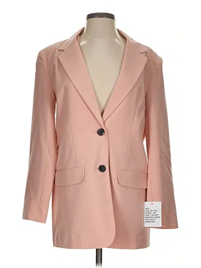 Asos Design Blazer Jacket In Pink