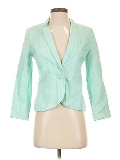 Pre-owned Asos Design Blazer Jacket In Teal