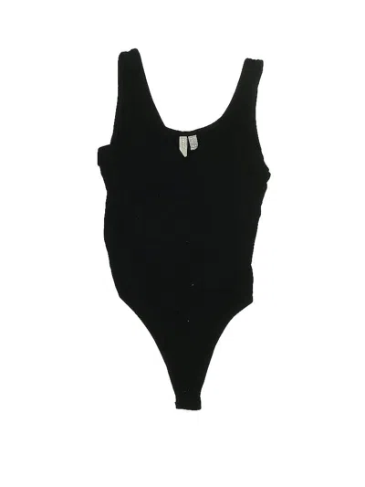 Pre-owned Asos Design Bodysuit In Black