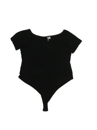 Pre-owned Asos Design Bodysuit In Black