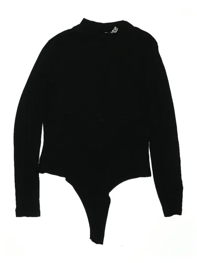 Pre-owned Asos Design Bodysuit In Black