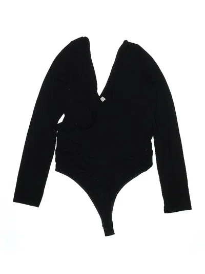 Pre-owned Asos Design Bodysuit In Black