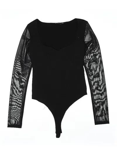 Pre-owned Asos Design Bodysuit In Black