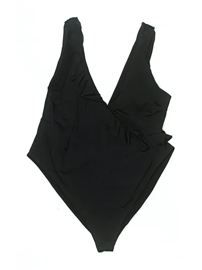 Pre-owned Asos Design Bodysuit In Black
