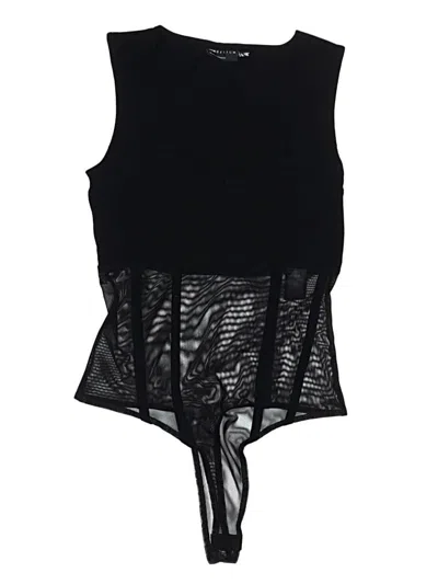 Pre-owned Asos Design Bodysuit In Black