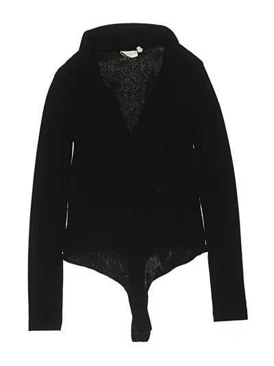 Pre-owned Asos Design Bodysuit In Black