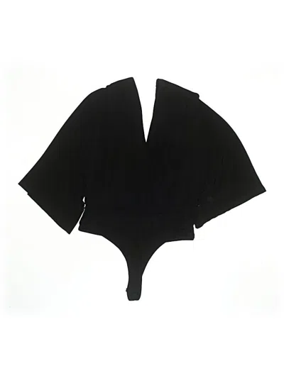 Pre-owned Asos Design Bodysuit In Black