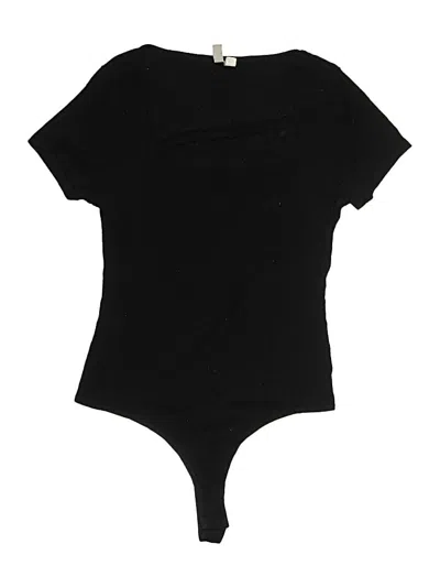 Pre-owned Asos Design Bodysuit In Black