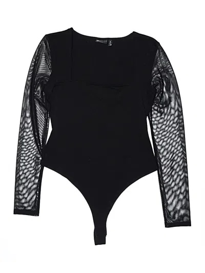 Pre-owned Asos Design Bodysuit In Black