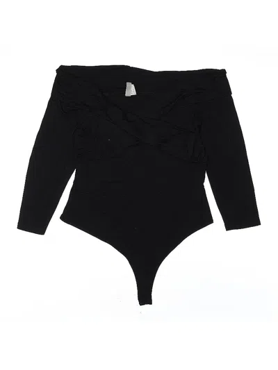 Pre-owned Asos Design Bodysuit In Black