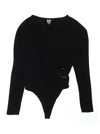 Pre-owned Asos Design Bodysuit In Black