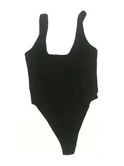 Pre-owned Asos Design Bodysuit In Black
