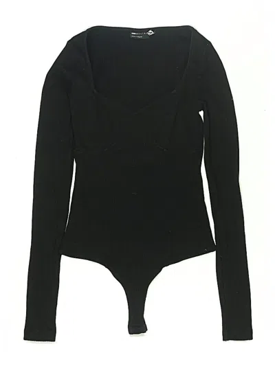 Pre-owned Asos Design Bodysuit In Black