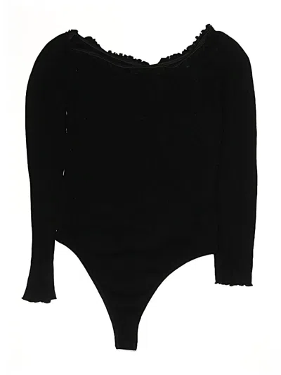 Pre-owned Asos Design Bodysuit In Black