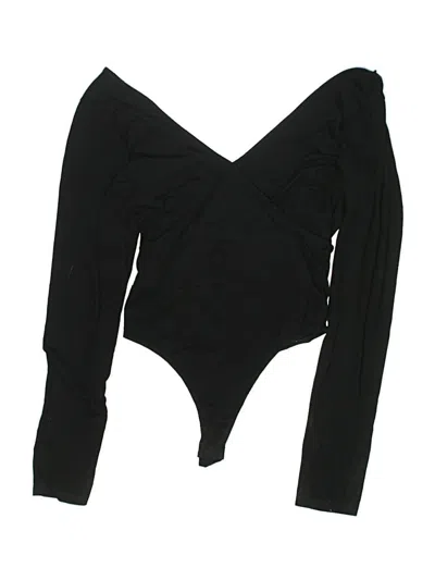 Pre-owned Asos Design Bodysuit In Black