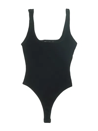 Pre-owned Asos Design Bodysuit In Black