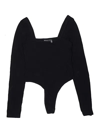 Pre-owned Asos Design Bodysuit In Black