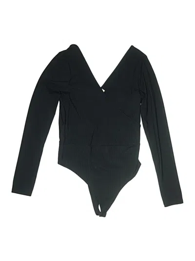 Pre-owned Asos Design Bodysuit In Black